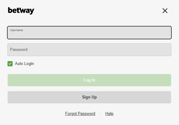 betway login